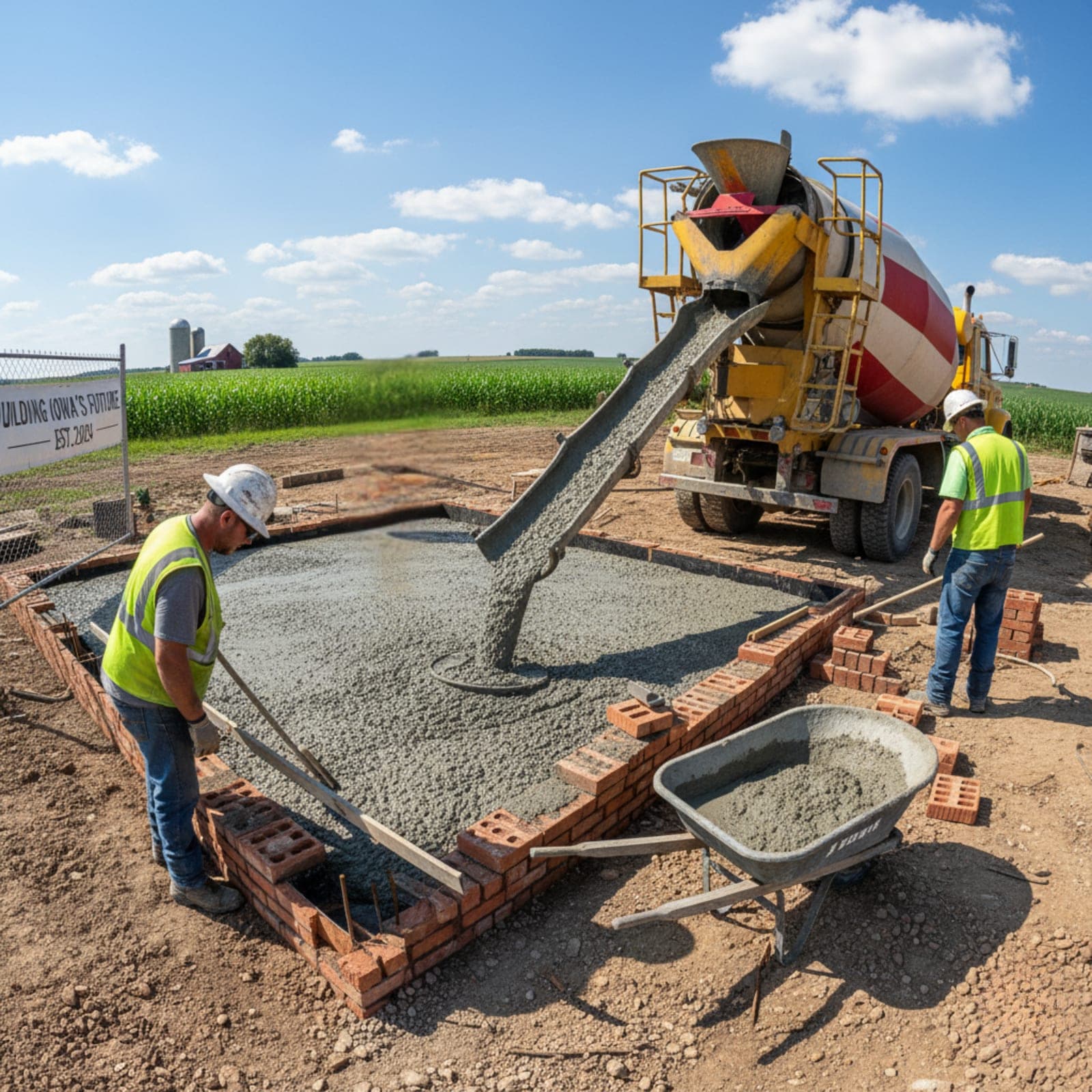 Concrete and mortar roofing material with warranty temperature guidance