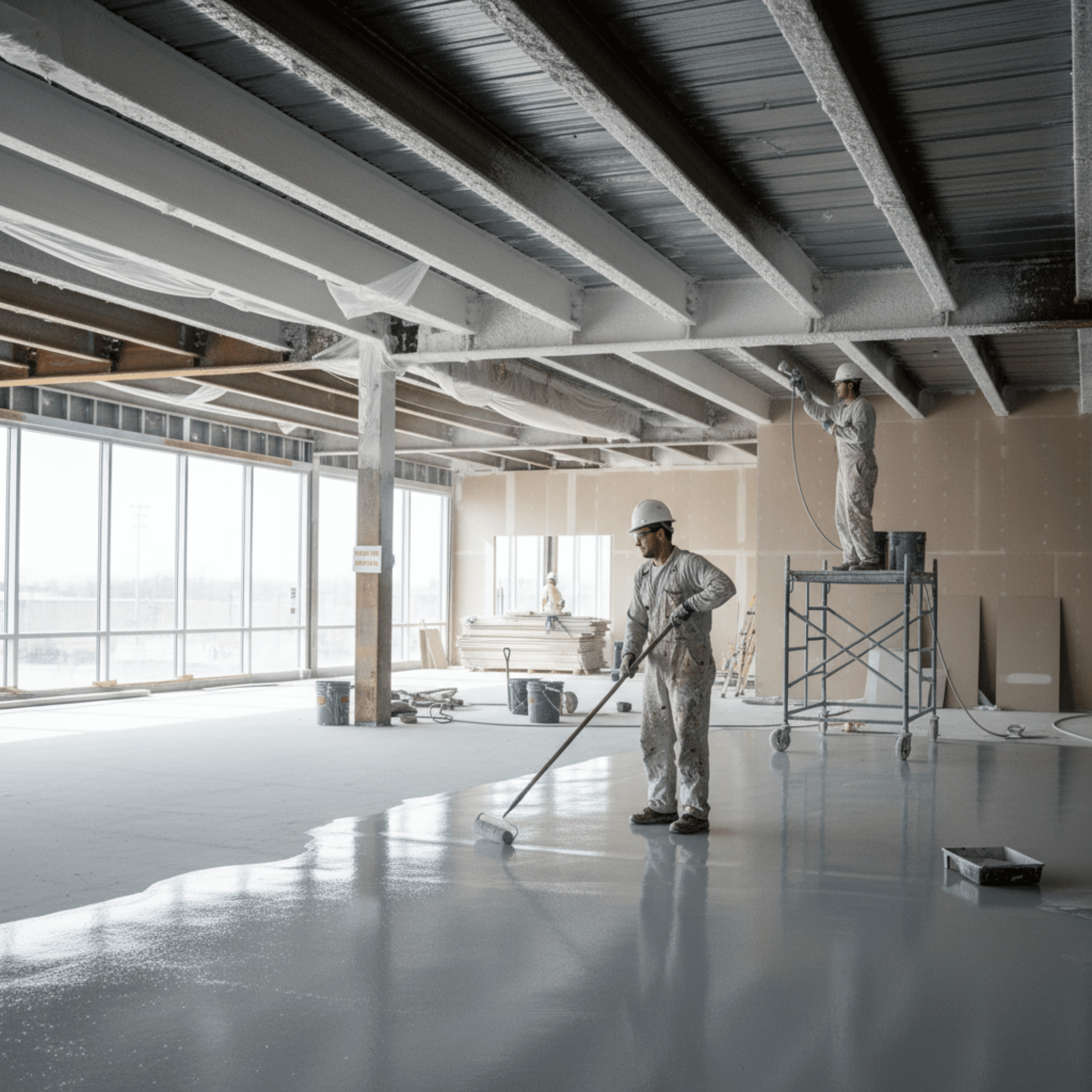 Paint and coatings roofing material with warranty temperature guidance